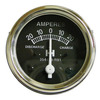 photo of Gauge, ammeter has 20-0-20 range. Not Exactly like original. IH Logo. Fits 2 inch diameter hole, stainless steel bezel, black background, white letters and white pinter for tractors: Cub, A, B, Super A, A1, AV, AV1, C, Super C, H, HV, Super H, HV, M, MV, MDV, MD, Super M, MTA, O-4, OS-4, O-6, OS-6, W4, W6, WD-6, W-9, WR-9, WDR-9. Replaces 725-3023, 925-3141, IHS418.