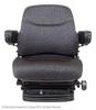 John Deere B Seat, Air Suspension, Black Leatherette, Universal