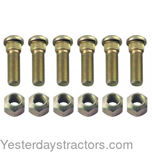 Ford 8N Wheel Nut and and Stud Pack (6) 177012
