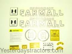Farmall H Decal Set IHCH