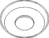 Ford 541 Steering Shaft Gear Thrust Bearing Retainer