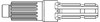 John Deere 1850N PTO Shaft, 540 RPM