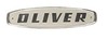 Oliver 995 Emblem, Front, Black Letters