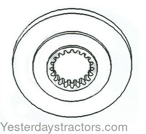 John Deere 70 Clutch Plate R0724