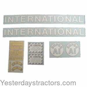 Farmall Super A International Super AI Decal Set 100964