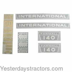 Farmall 140 International 140 Decal Set 100966