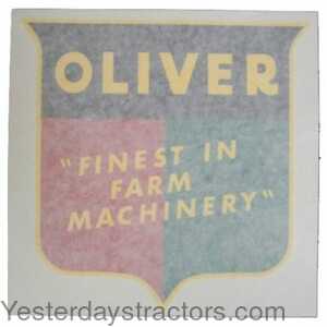 Oliver Super 55 Oliver Decal Set 102950