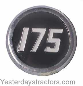 Massey Ferguson 175 Hood Side Emblem 104138