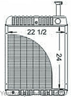 Farmall 886 Radiator 104594C2