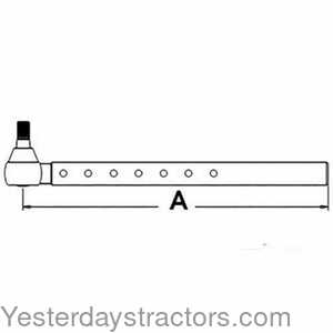 Ford TW35 Tie Rod - Long 104694