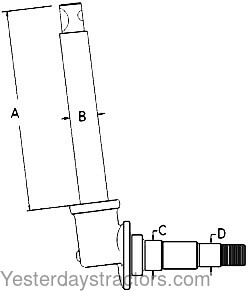 Oliver White 2 4412 Spindle 106463A