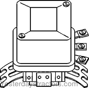 John Deere 55 Voltage Regulator 1118790