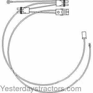 John Deere 4630 Pressure Switch Wiring Harness 125653