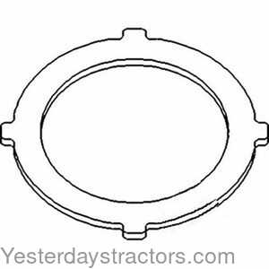 John Deere 7800 Transmission Plate 127117