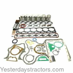 Ford TW5 Engine Rebuild Kit - Less Bearings - .020 inch Oversize Pistons - 8\76-3\86 131059