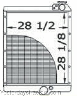 Case 8940 Radiator 131751A2