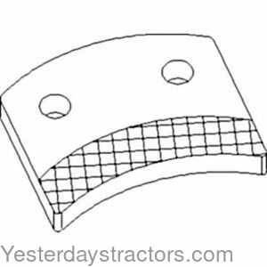 Ford TW10 PTO Brake Pad 150771