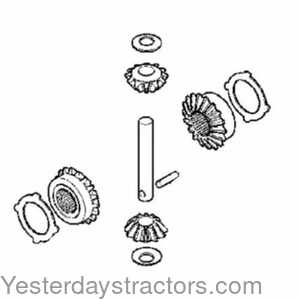 John Deere 5205 Front Axle Differential Kit - Carraro 154561