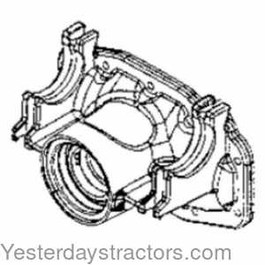 John Deere 5520 Front Axle Bearing Housing with Bearing - Carraro 154569