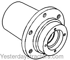 Oliver White 2 85 Front Wheel Hub 155193A