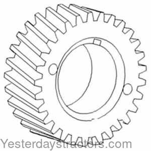 Farmall 1206 Crankshaft Gear 158236