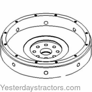 Farmall 1566 Flywheel With Ring Gear 159149