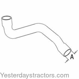 Ford 6600 Radiator Hose - Lower 159638