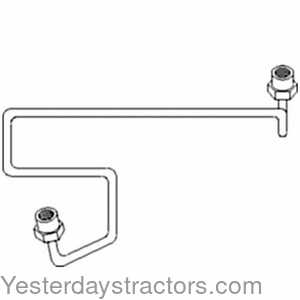 John Deere 4240S Injection Line - #3 Cylinder 162798