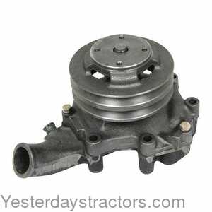 Ford 4610 Water Pump with Backing Plate and Double Groove Pulley 169000