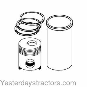 John Deere 6030 Piston Liner Kit 189188