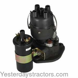 Farmall Super H Distributor with base and tach drive 203589