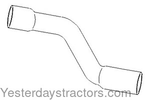 Farmall 350 Radiator Hose Lower 362833R1