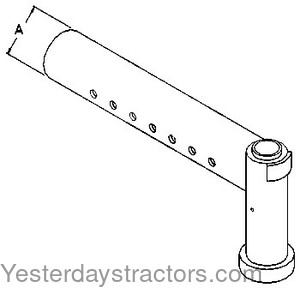 Farmall 544 Knee with Bushings 379641R91