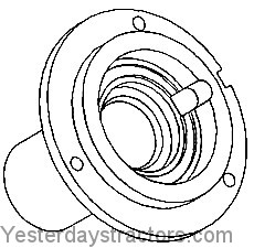 Farmall 1256 Independant PTO Bearing Cage 380101R2