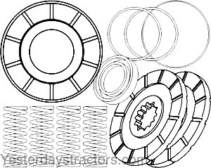 Farmall 806 Brake Kit 384166KIT