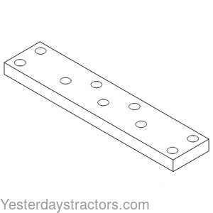 Farmall 966 Drawbar Support Plate 400714R1