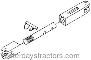 Farmall 966 Sway Limiter Assembly 406242R2