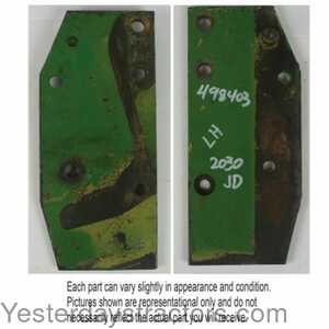 John Deere 2755 Sway Block Support Plate - Left Hand 498403