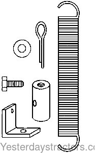 Farmall 706 Clutch Release Bearing Return Kit 50191001