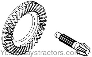 Farmall 766 Ring and Pinion Set 528707R1