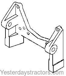 Farmall 826 Drawbar Support Casting 539749R1