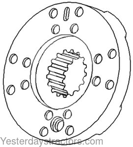 Allis Chalmers 170 Brake Plate Assembly 70277327