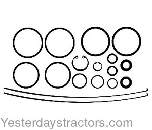 Farmall 986 Clutch Booster Seal Kit 75414C91