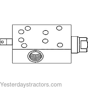 John Deere 1030 Selective Control Valve AL34595