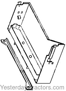 John Deere 3020 Battery Box AR40208