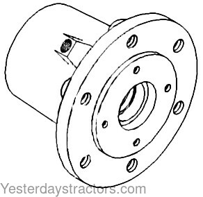 Oliver 550 Front Wheel Hub E1176