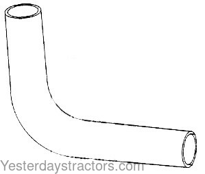 Ford 8630 Radiator Hose Upper E3NN8333AA