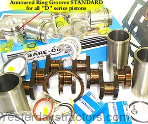 Farmall B414 Engine Overhaul Kit with Crankshaft EKMC19