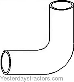 John Deere 2355 Radiator Hose L61991