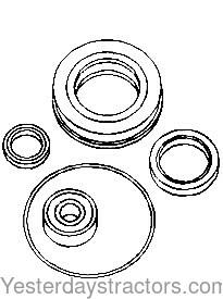 Farmall 1468 Clutch Bearing and Seal Kit N158563